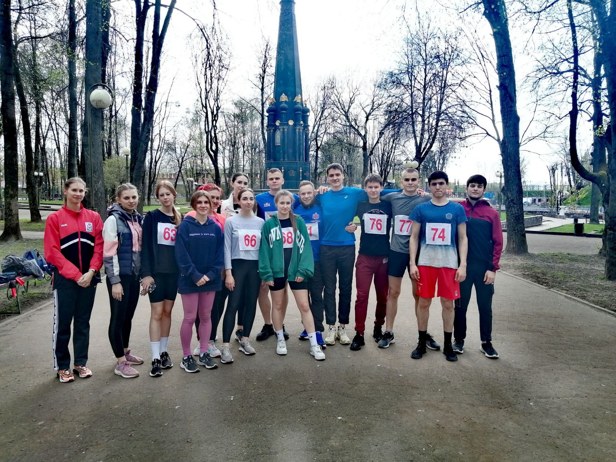 Команда СмолГУ стала призёром легкоатлетического кросса среди студентов вузов Смоленска