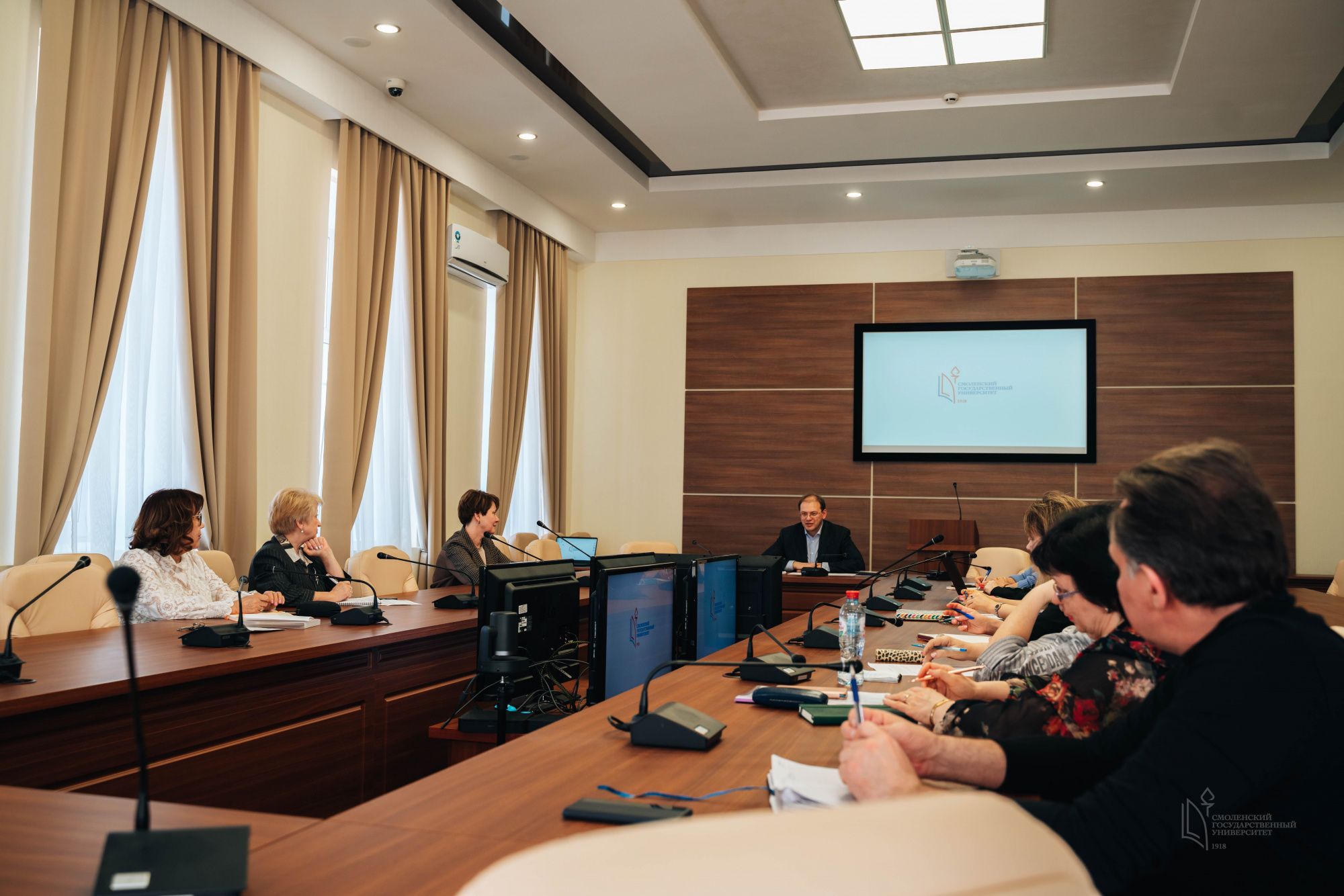 7 апреля в Смоленском государственном университете состоялось первое заседание Смоленского научного центра РАО