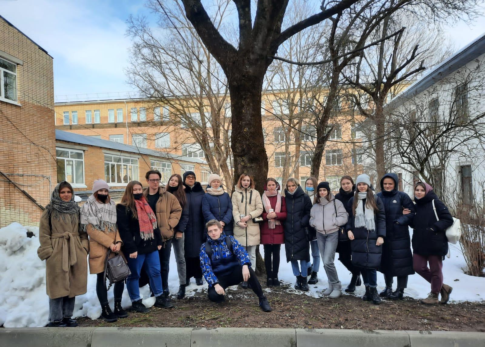 Студенты ЕГФ посетили экскурсию «Зимние явления в жизни растений»